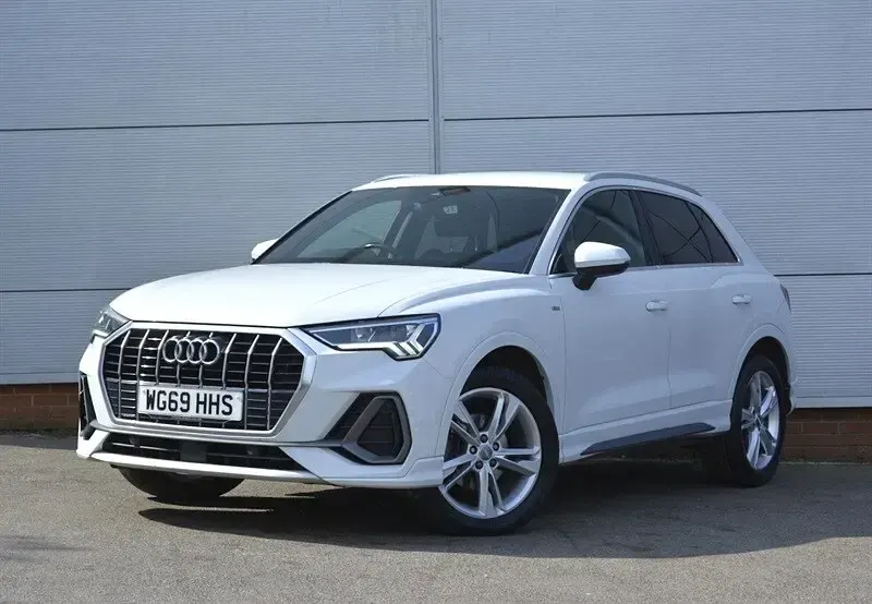 Used Audi Q3 S-Line 150 HP (110 kW) 2019 White SUV