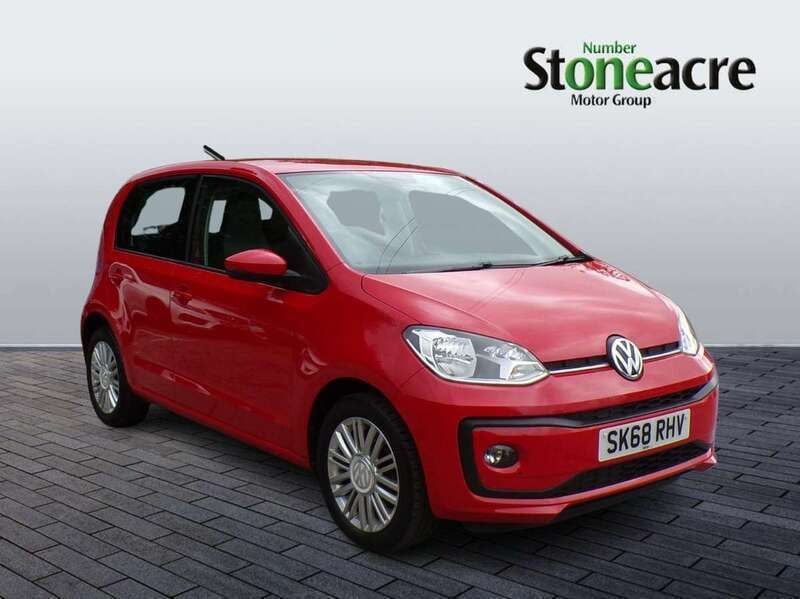 Red Used 2018 VW up! move up! Hatchback | £8,995 (Fair price) - Image 1/4