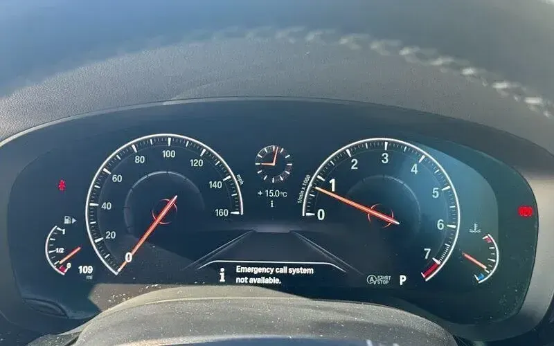 Used BMW 530 252 HP (185 kW) 2018 Blue Sedan