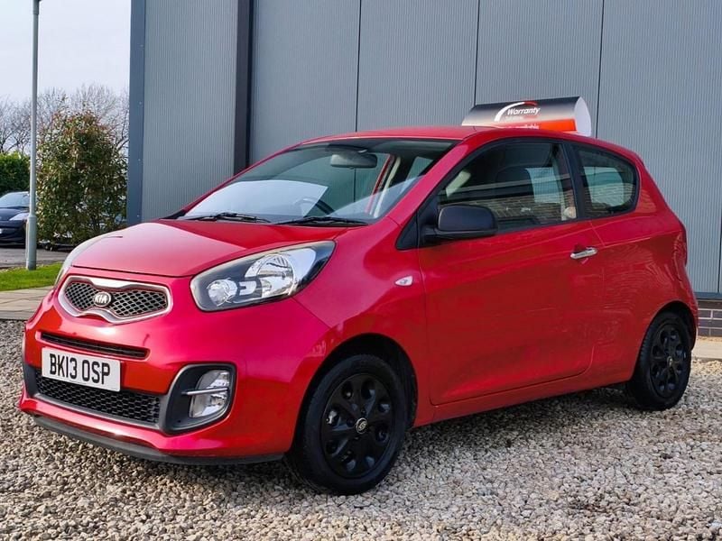 Used Kia Picanto City 68 HP (50 kW) 2013 Red Hatchback