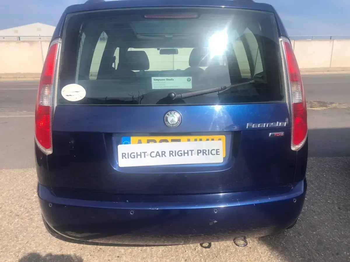 Gebraucht Skoda Roomster 105 PS (77 kW) 2007 Blau Van / Kleinbus
