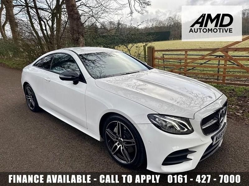 White Used 2018 Mercedes E220 AMG line Coupe | £16,490 (Good price) - Image 1/3