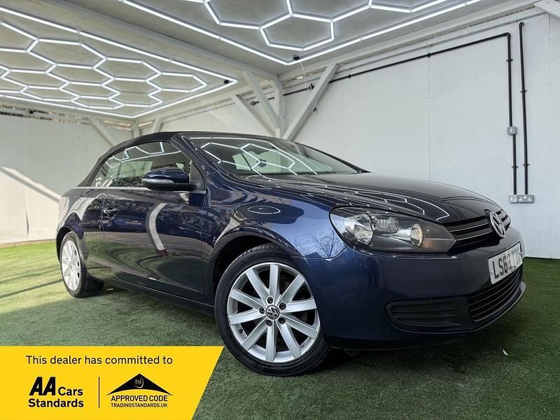 Used VW Golf Cabriolet S 2013 Blue Cabriolet