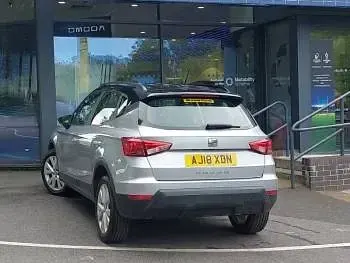 Used Seat Arona SE Technology 115 HP (84 kW) 2018 Silver SUV