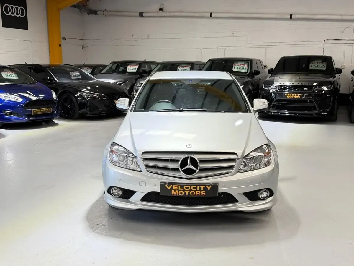 Used Mercedes C220 2007 Silver Sedan