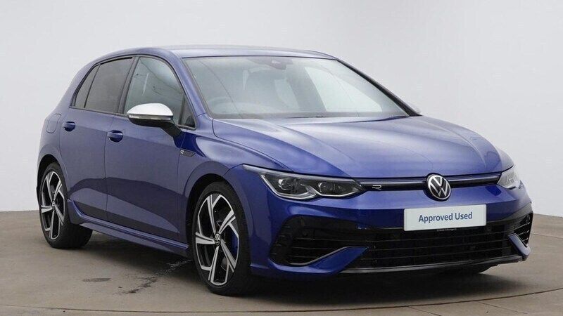 Lapiz blue metallic Used 2021 VW Golf VIII R Hatchback | £31,189 (Expensive) - Image 1/4
