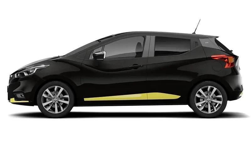 Used Nissan Micra Acenta 92 HP (67 kW) 2021 Black Hatchback