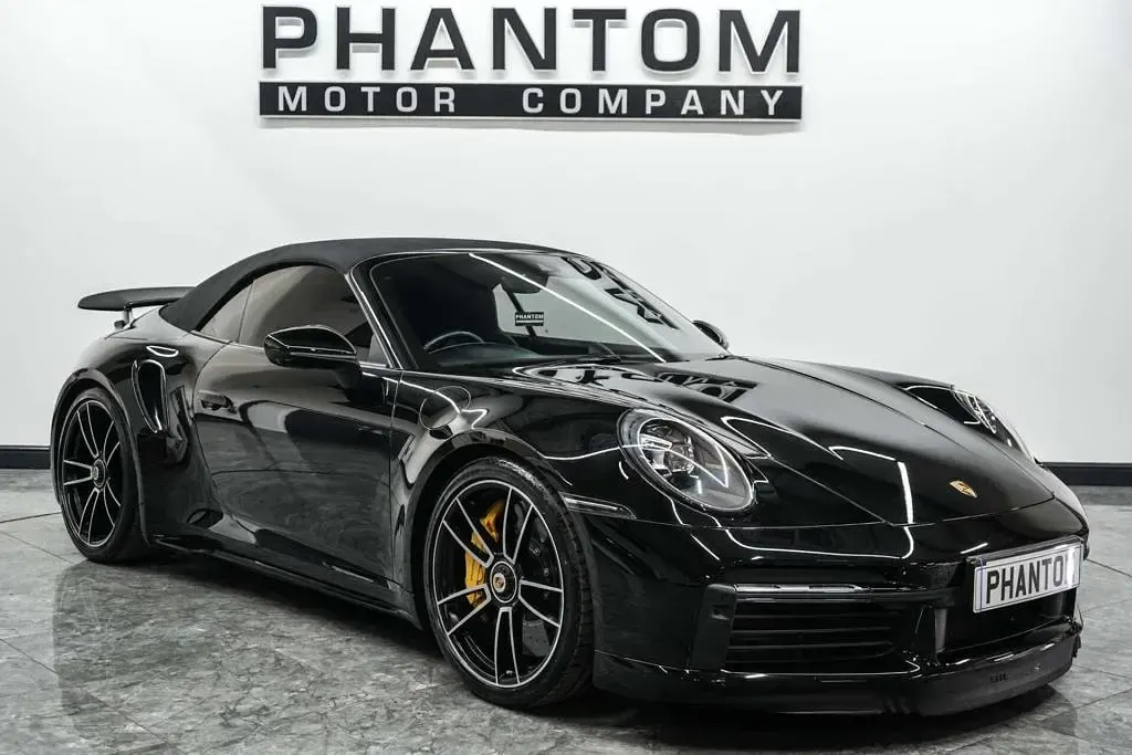 Used Porsche 911 Turbo S Cabriolet 650 HP (478 kW) 2020 Black Cabriolet