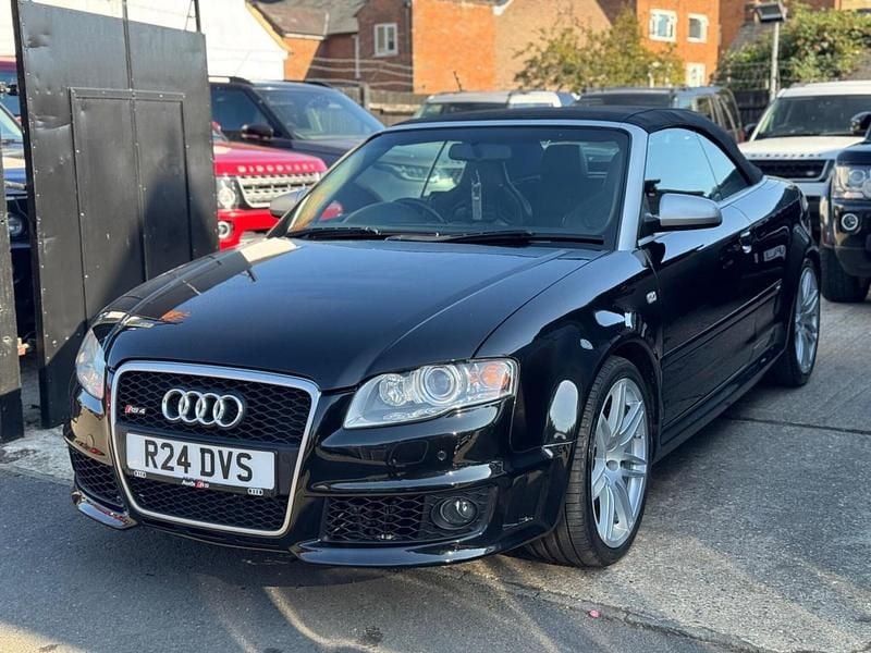 Used Audi RS4 Performance 420 HP (308 kW) 2007 Black Cabriolet