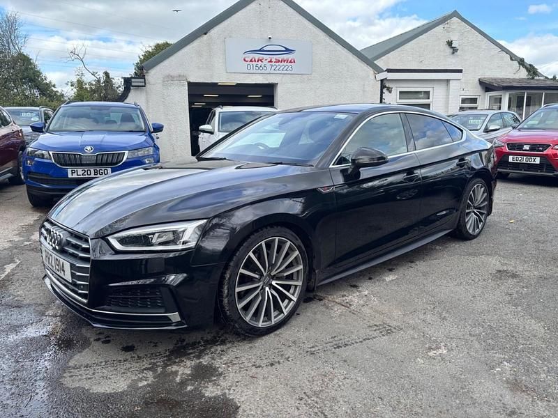 Used Audi A5 S-Line 190 HP (139 kW) 2019 Black Coupe