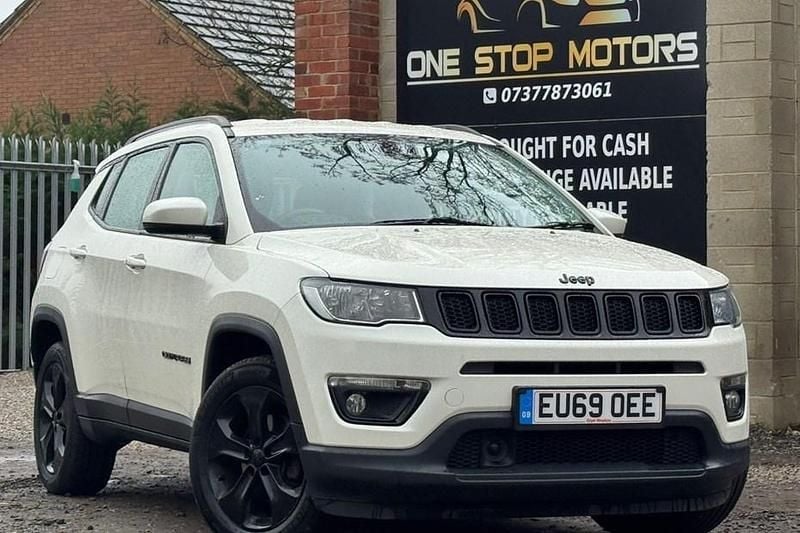 White Used 2019 Jeep Compass Night Eagle SUV | £9,495 (Good price) - Image 1/1
