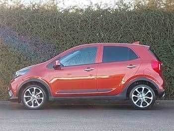Used Kia Picanto X-Line 66 HP (48 kW) 2023 Orange Hatchback