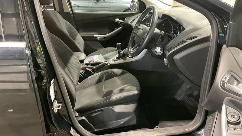 Black Used 2017 Ford Focus Zetec Hatchback | £6,995 (Good price) - Image 1/3