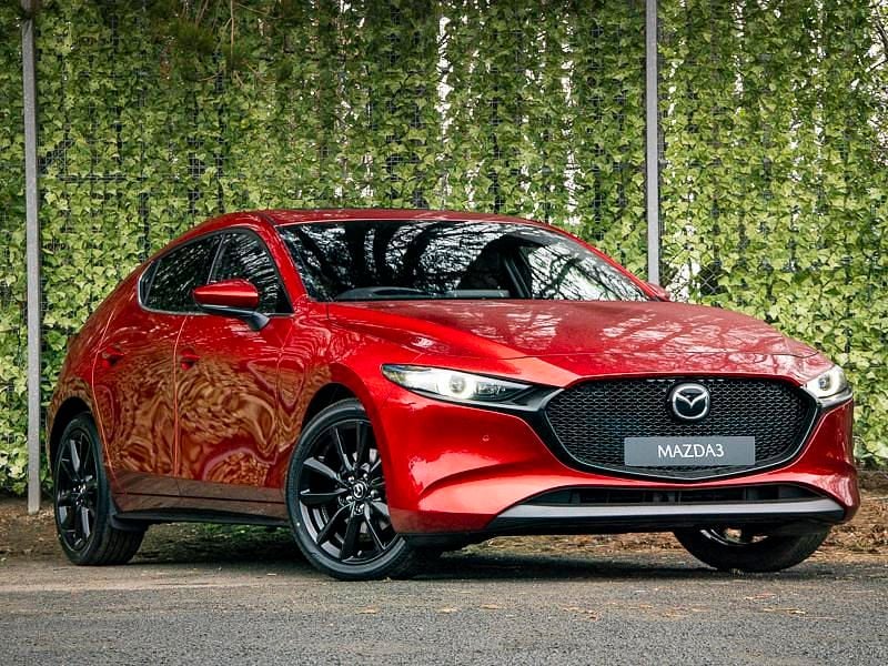 New Mazda 3 Exclusive-Line 186 HP (136 kW) 2026 Red Hatchback