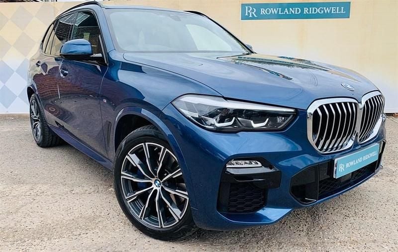 Used BMW X5 M Sport 286 HP (210 kW) 2020 Blue SUV