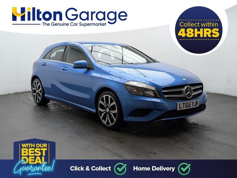 Used Mercedes A200 2015 Blue Hatchback