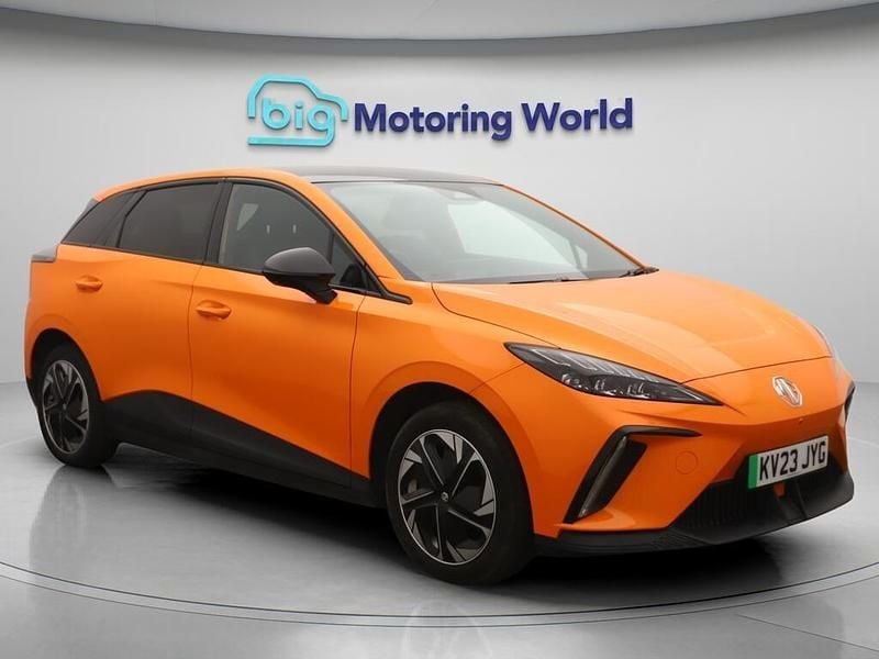 Orange Used 2023 MG MG4 EV Trophy Hatchback | £15,200 (Fair price) - Image 1/4