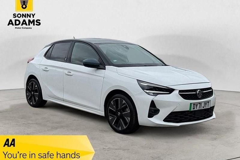 Used Vauxhall Corsa-e SRi 100 kW (136 HP) 2021 White Hatchback