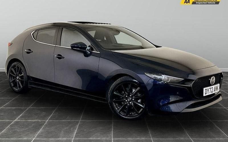Blue Used 2022 Mazda 3 Inclusive Hatchback | £16,995 (Good price) - Image 1/2