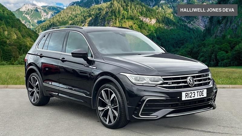 Used VW Tiguan R-line 2021 Black SUV