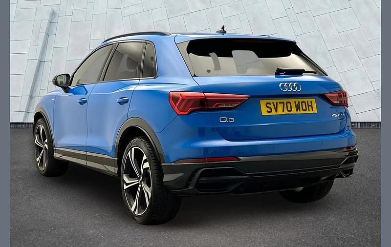 Used Audi Q3 S-Line 226 HP (166 kW) 2020 Blue SUV