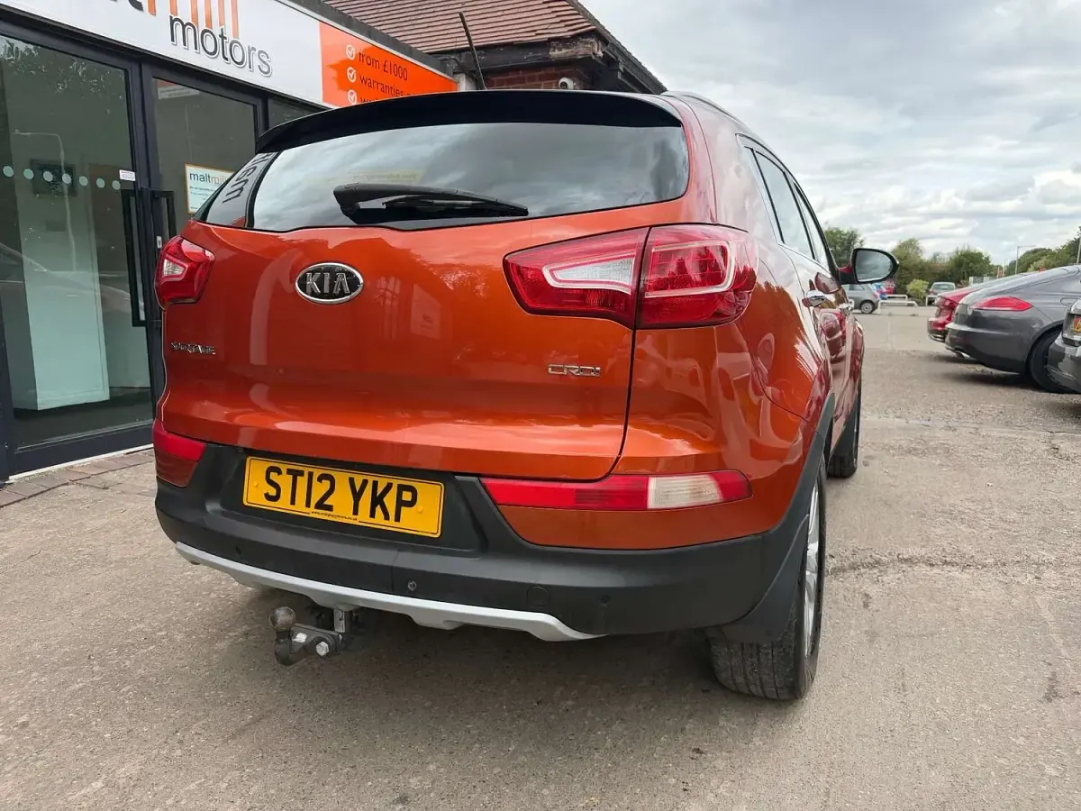 Used Kia Sportage 134 HP (98 kW) 2012 Orange SUV