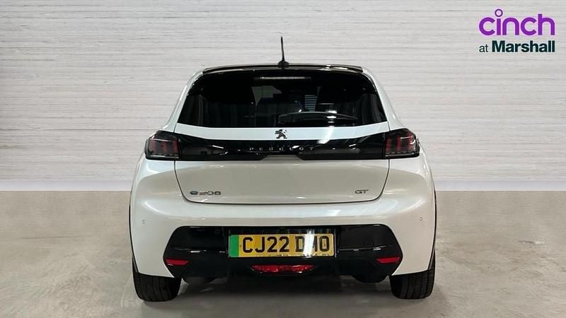 Used Peugeot e-208 GTi 100 kW (136 HP) 2022 White Hatchback