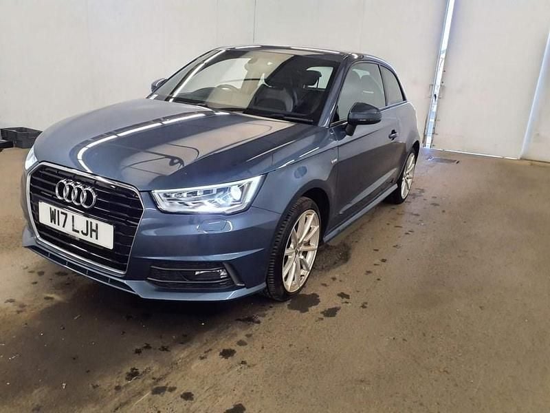 Used Audi A1 S-Line 2017 Blue Hatchback