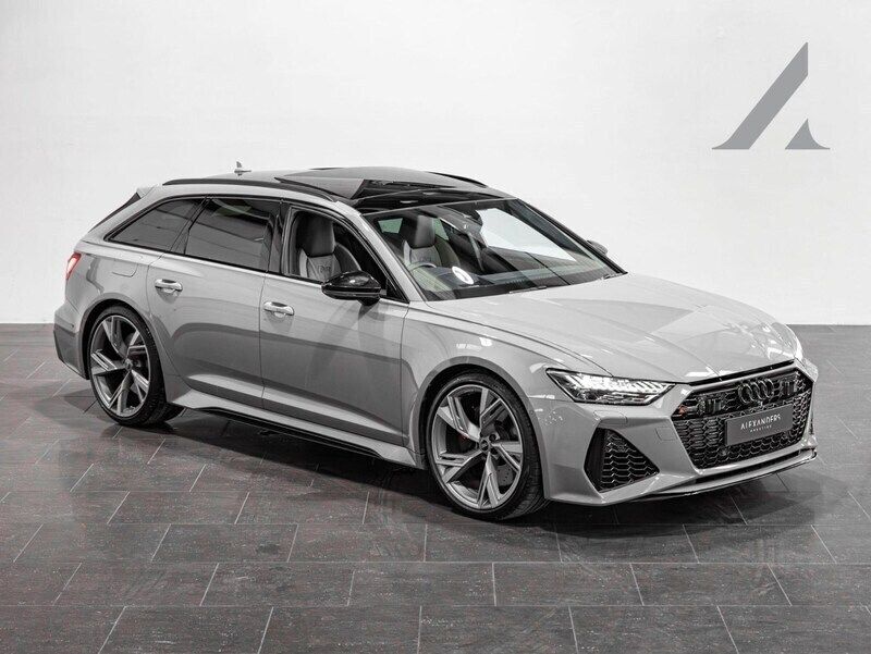 Grey Used 2022 Audi RS6 Advanced Estate | £86,989 (A bit pricey) - Image 1/4