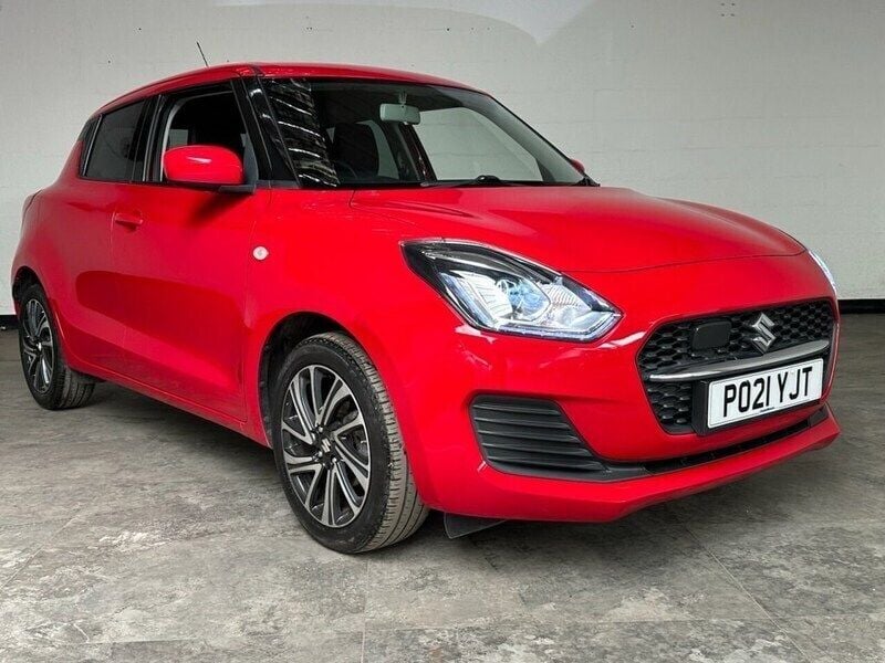 Red Used 2021 Suzuki Swift SZ-L Hatchback | £10,240 (Good price) - Image 1/4
