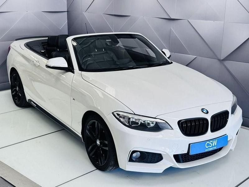 Used BMW 220 M Sport 190 HP (139 kW) 2015 White Cabriolet