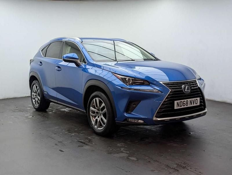 Used Lexus NX300h E-FOUR 2019 Blue SUV