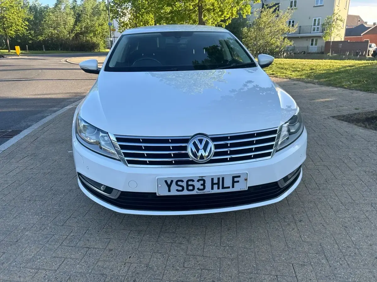 Used VW CC GT 140 HP (102 kW) 2013 White Sedan