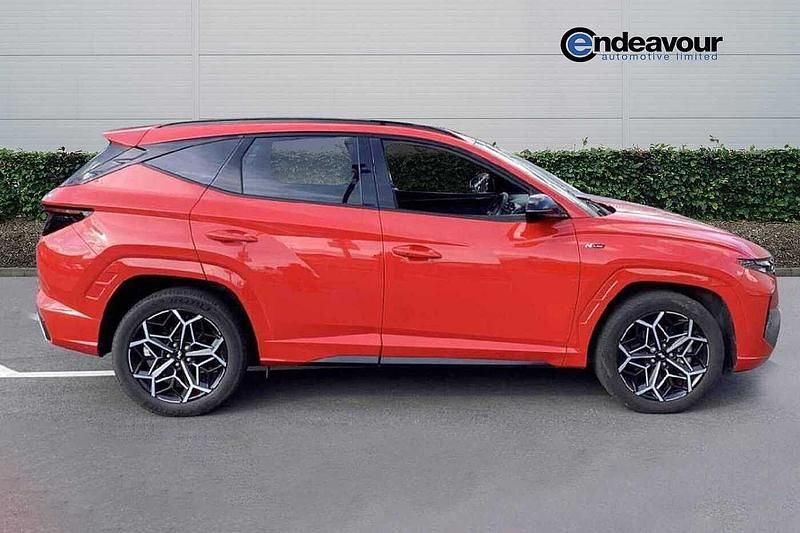 Used Hyundai Tucson N Line 230 HP (169 kW) 2023 Red SUV