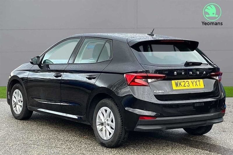 Used Skoda Fabia Comfort 94 HP (69 kW) 2023 Black Hatchback