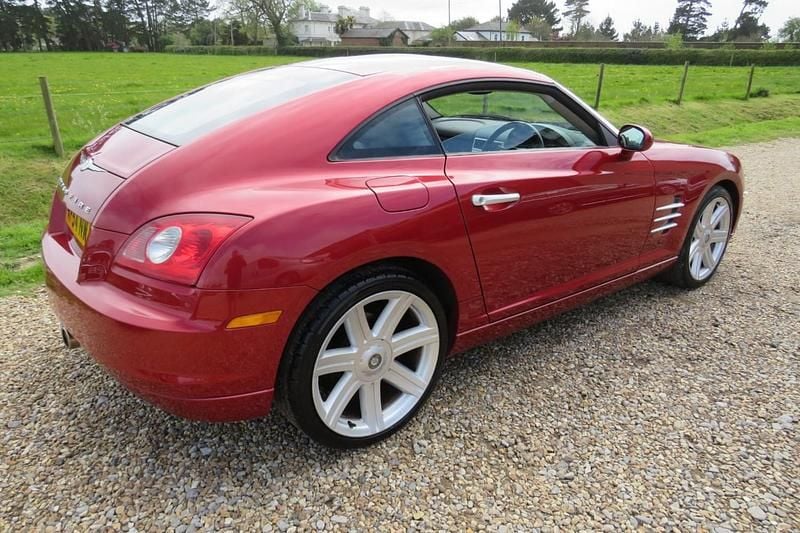 Used Chrysler Crossfire 216 HP (158 kW) 2004 Red Coupe