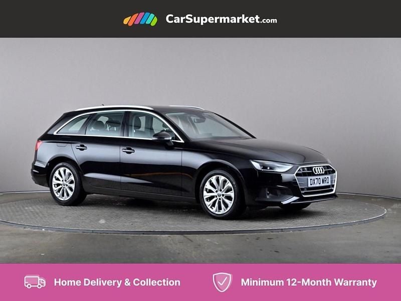 Black Used 2020 Audi A4 Estate | £18,497 (Good price) - Image 1/4