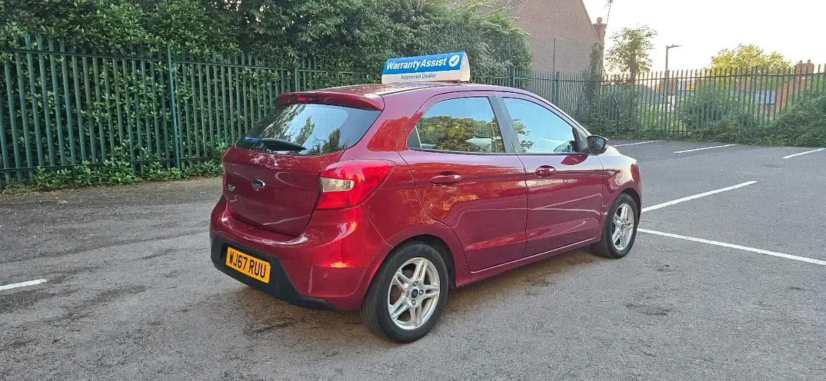 Used Ford Ka Plus Zetec 2017 Red Hatchback