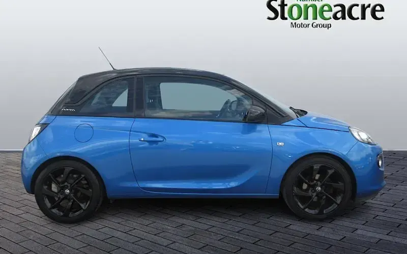 Used Vauxhall Adam 69 HP (50 kW) 2018 Blue Hatchback