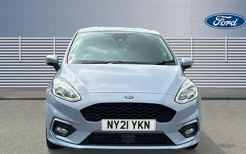 Used Ford Fiesta ST-Line 155 HP (114 kW) 2021 Blue Hatchback