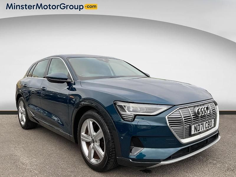 Blue Used 2021 Audi e-tron Advanced SUV | £18,190 (Good price) - Image 1/4