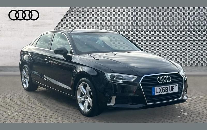 Used Audi A3 Sport 150 HP (110 kW) 2018 Black Sedan