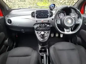 Used Abarth 595 160 HP (117 kW) 2017 Red Hatchback