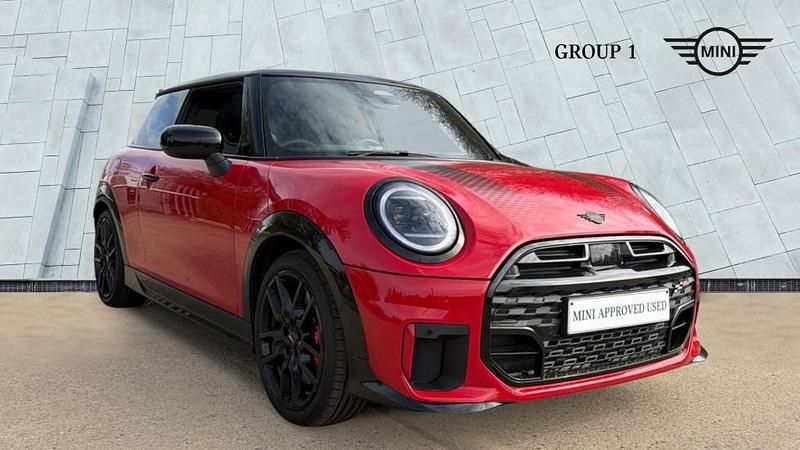 New Mini John Cooper Works Hatch 231 HP (169 kW) 2025 Red Hatchback