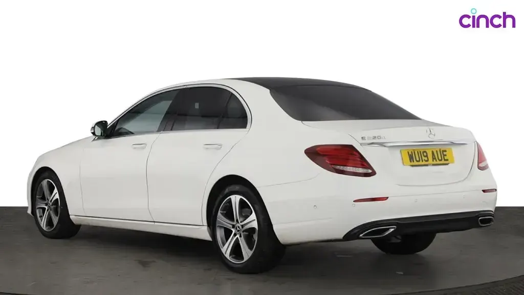 Used Mercedes E220 Premium 2019 White Sedan
