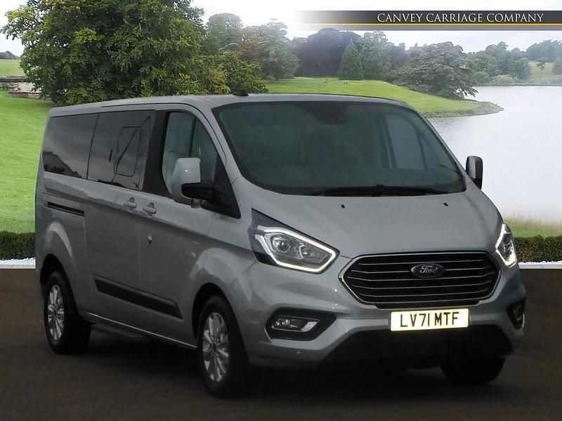 Silver Used 2021 Ford Tourneo Custom Zetec MPV | £30,000 (A bit pricey) - Image 1/4