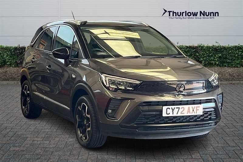 Used Vauxhall Crossland Ultimate 110 HP (80 kW) 2022 Grey SUV