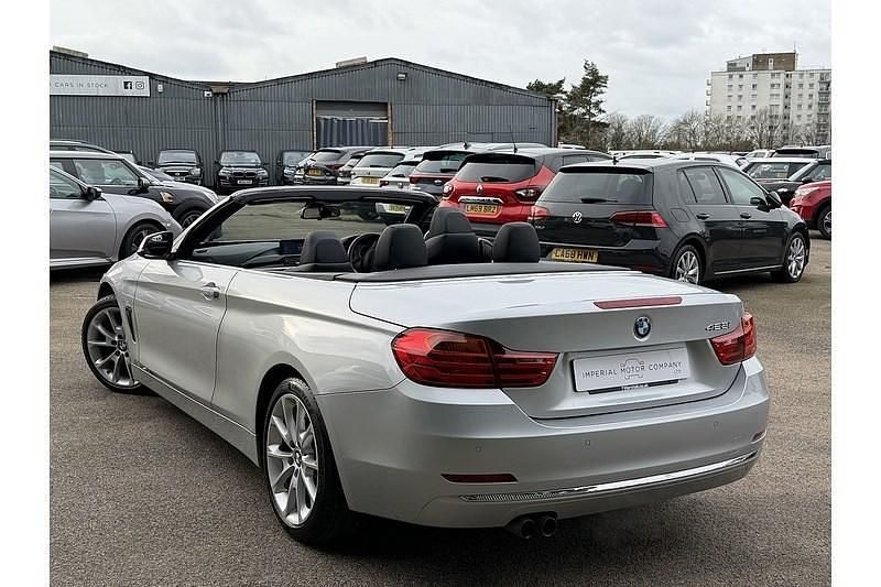 Used BMW 428 Luxury Line 2015 Silver Cabriolet