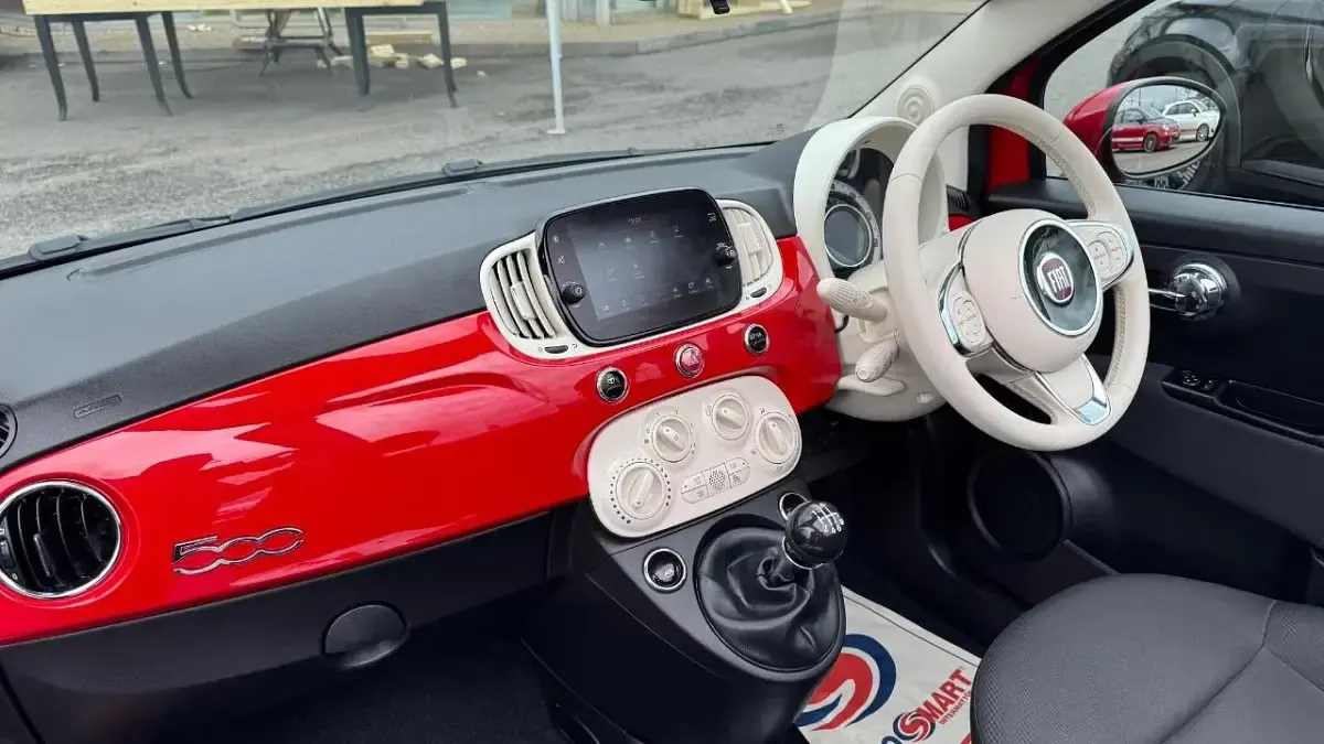 Used Fiat 500C S 70 HP (51 kW) 2025 Red Cabriolet