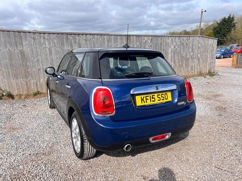 Used Mini Cooper D Hatch 116 HP (85 kW) 2015 Blue Hatchback